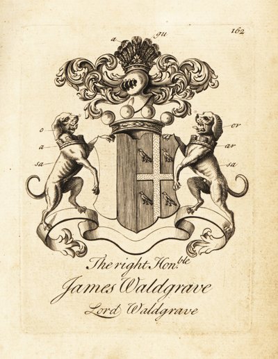 Erb pravého ctihodného Jamese Waldgrave, Lord Waldgrave od Andrew Johnston