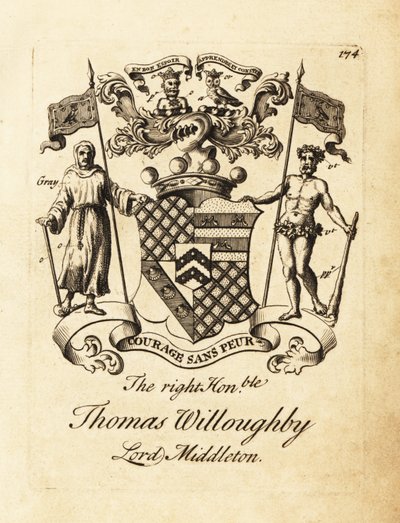 Erb ctihodného Thomase Willoughbyho, lorda Middletona od Andrew Johnston