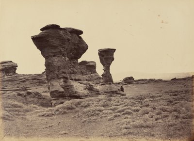 Deska 12. Dial Rock, Red Buttes, 1869 (foto) od Andrew Joseph Russell