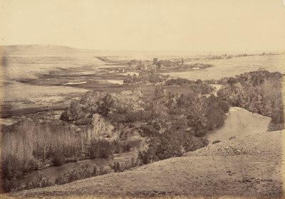 Deska 18. Údolí řeky Little Laramie, 1869 (foto) od Andrew Joseph Russell