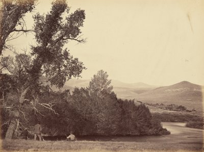 Tabulka 20. Pramen řeky Laramie, 1869 (foto) od Andrew Joseph Russell
