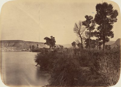 Tabulka 25. Green River Valley, pohled dolů po řece, 1869 (foto) od Andrew Joseph Russell
