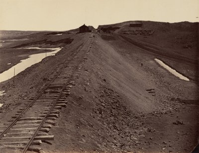 Deska 2. Žulový kánon, z vodní nádrže, 1869 (foto) od Andrew Joseph Russell
