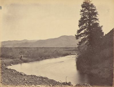 Tabulka 43. Údolí Weber, z průsmyku Willhelmina, 1869 (foto) od Andrew Joseph Russell