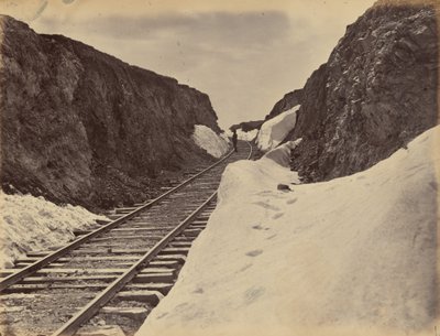 Deska 5. Hallův řez, 1869 (foto) od Andrew Joseph Russell