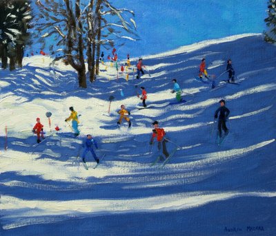 Modré stíny, Morzine od Andrew Macara