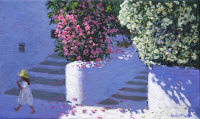 Bougainvillea, Anandas, Milos, Řecké ostrovy, 2017, od Andrew Macara
