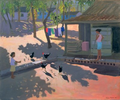 Slepice a kuřata, Kuba, 1997 od Andrew Macara