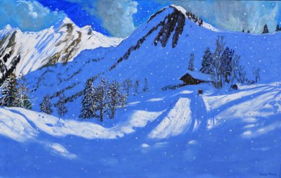 La Clusaz, Francie, 2017, od Andrew Macara