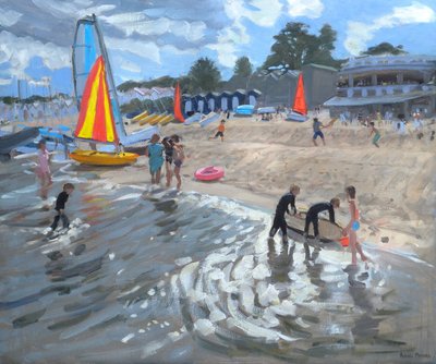 Plachetnice, 2009 (olej na plátně) od Andrew Macara