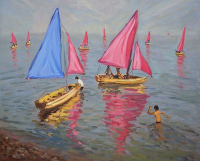 Škola plachtění, Bognor Regis, 2012, od Andrew Macara