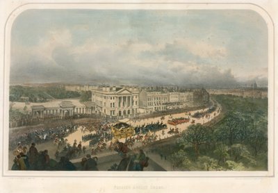 Průvod kolem Apsley House, Hyde Park Corner, Piccadilly, Londýn od Andrew Maclure