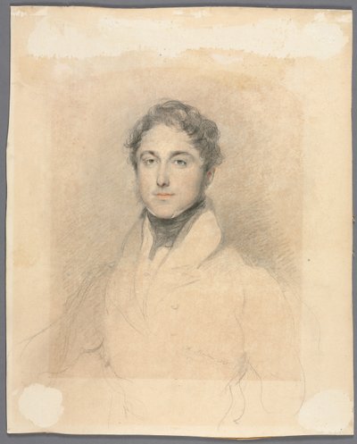 Portrét muže, 1828. od Andrew Morton