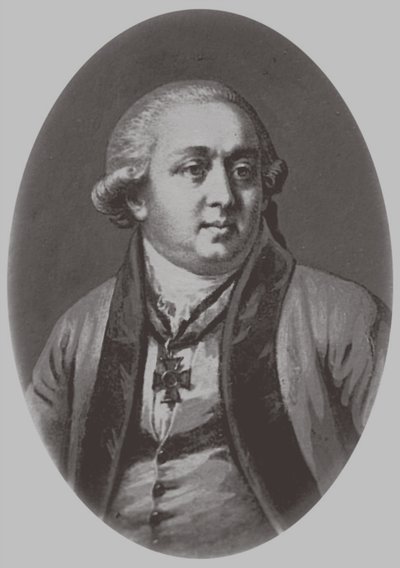 Portrét architekta Ivana Jegoroviče Starova 1745-1808, 1870 od Andrey Mikhaylovich Lushev