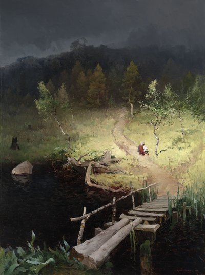 Před bouří, 1918 od Andrey Nikolayevich Shilder