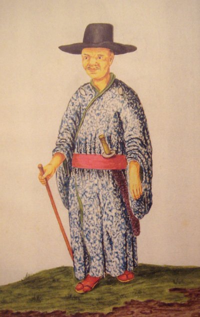Japonský křesťan v Jakartě kolem roku 1656, Andries Beeckman od Andries Beeckman