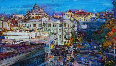 Živý výhled na město od Andrii Kutsachenko