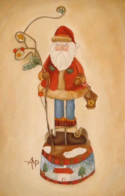 Roztomilý vánoční Santa od Angeles M. Pomata