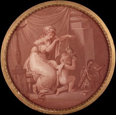 Život Amora (rytina) od Angelica (after) Kauffmann