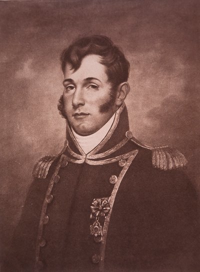 Oliver Hazard Perry (litho) od Thomas Kelly