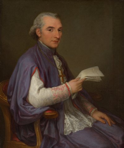Monsignor Giuseppe Spina 1756-1828, 1798. od Angelica Kauffmann