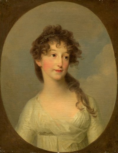 Možná Franciska Krasinska, vévodkyně z Courland, c. 1790. od Angelica Kauffman