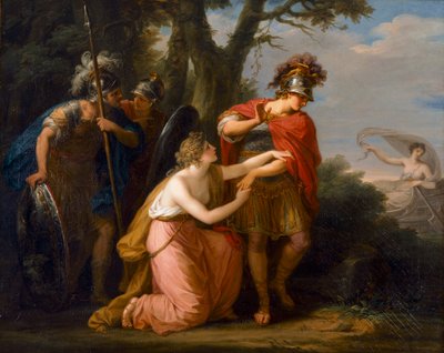 Rinaldo ja Armida (öljy kankaalle) od Angelica Kauffman