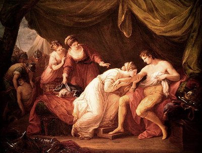 Edward I a Eleanora (olej na plátně) od Angelica Kauffmann