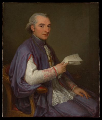 Monsignore Giuseppe Spina (1756-1828) od Angelica Kauffmann