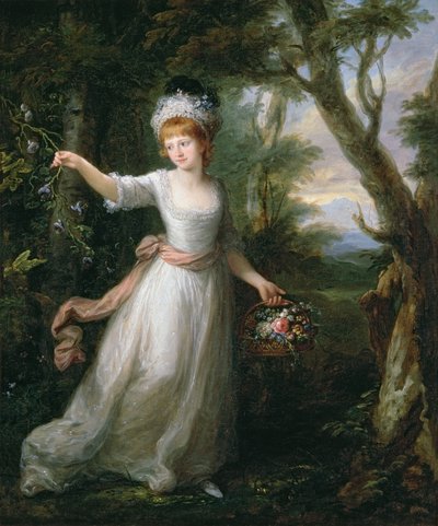 Portrét Henrietty Laury Pulteneyové (1766-1808) od Angelica Kauffmann