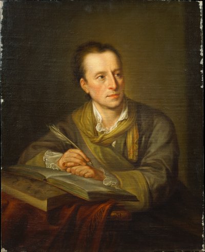 Portrét Johanna Joachima Winckelmanna od Angelica Kauffmann
