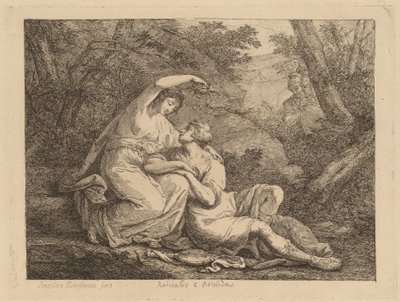 Rinaldo a Armida od Angelica Kauffmann