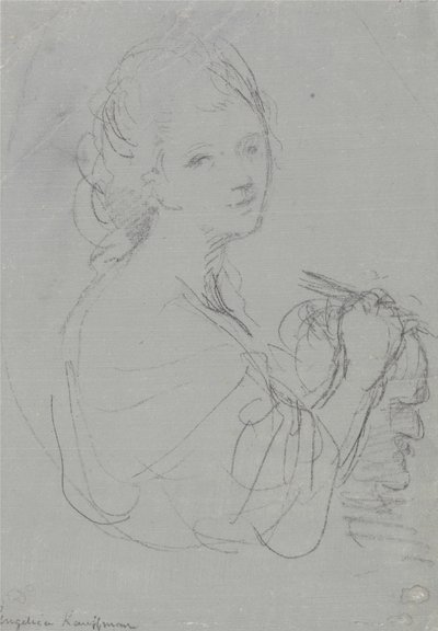 Autoportrét od Angelica Kauffmann