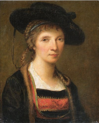 Autoportrét od Angelica Kauffmann