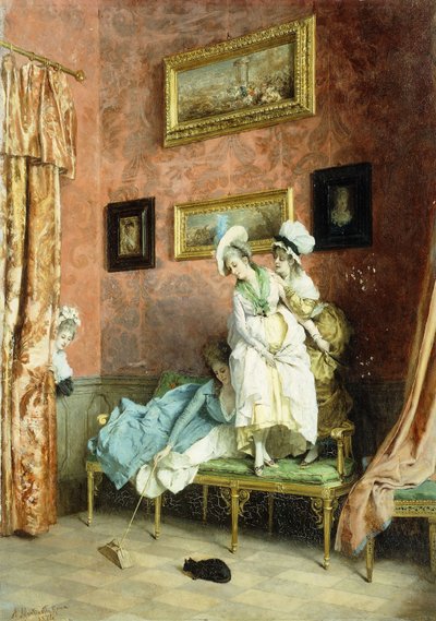 V zajetí, 1874 od Angelo Martinetti