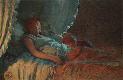 Alba Serena Mateřství, 1889-1890. od Angelo Morbelli