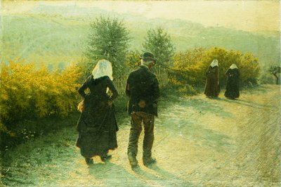 Neděle, 1890 od Angelo Morbelli