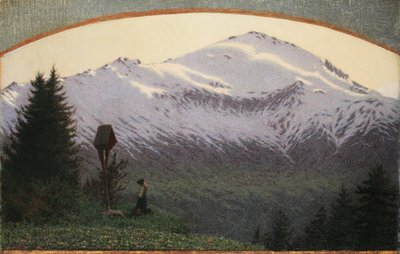 Ave Maria della sera, 1910. od Angelo Morbelli
