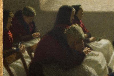 Prázdná židle, 1903 od Angelo Morbelli