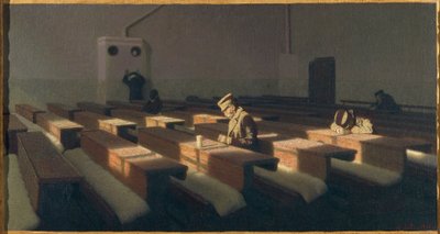 Itálie, Benátky, Vánoce těch, kteří zůstávají od Angelo Morbelli