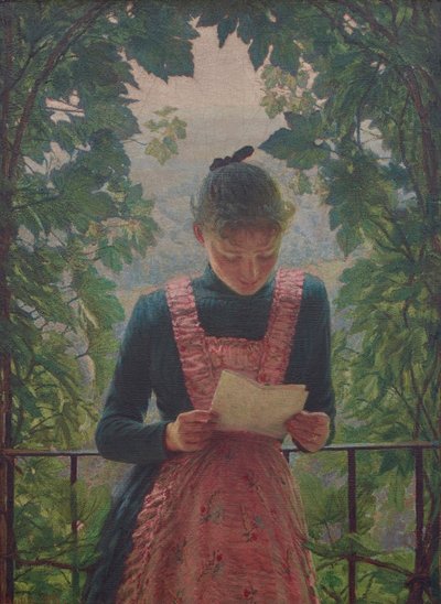 První dopis, 1890. od Angelo Morbelli