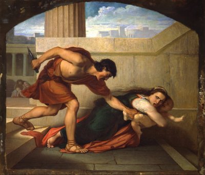Masakr neviňátek, 1860-1861 od Angelo Visconti