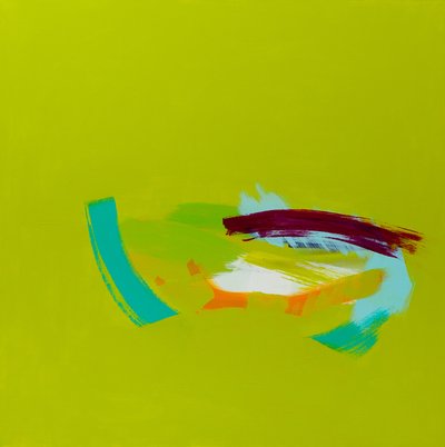 Přístav: St. Ives, 2013, akryl na plátně od Angie Kenber