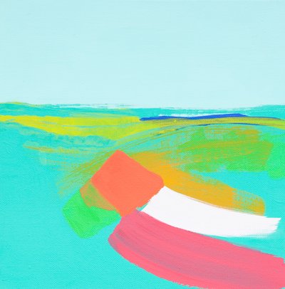 Mlha nad krajinou II, 2014 od Angie Kenber