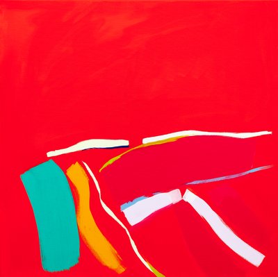 Passion, 2015 (akryl na plátně) od Angie Kenber