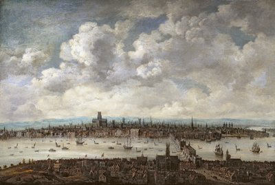 Pohled na Londýn ze Southwarku od Anglo Dutch School