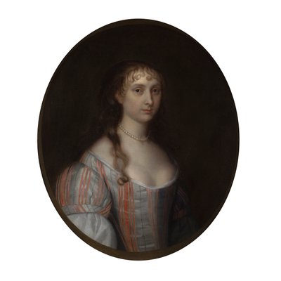 Portrét mladé dámy (olej na plátně) od Anglo Flemish School