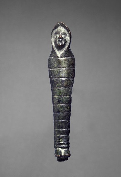 Zahalená žena, nález v Horncastlu (bronz) od Anglo Saxon