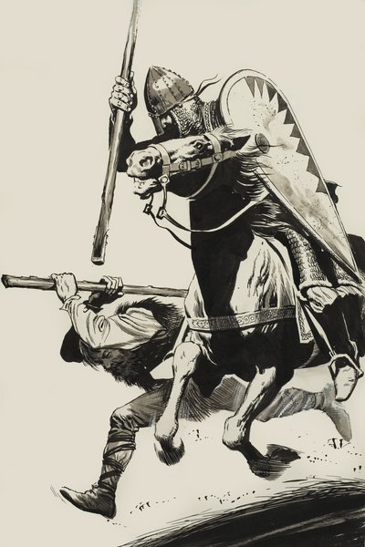 Pronásledován Normanem od Angus McBride