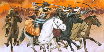 Mongolští jezdci od Angus McBride